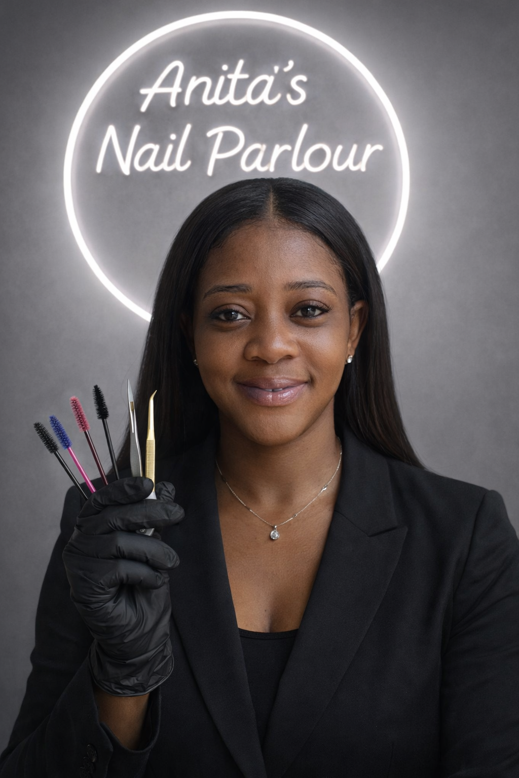 Anita, nail technician at Anita's Nail Parlour in Centurion